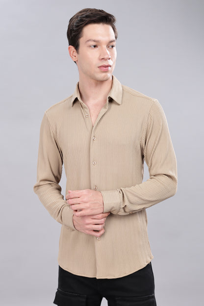 Pleat-Creased Shirt