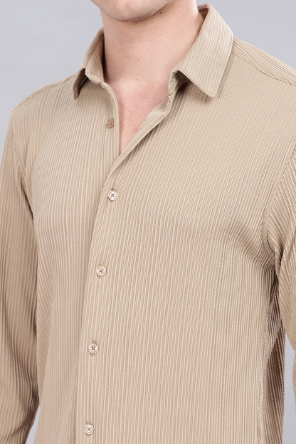 Pleat-Creased Shirt