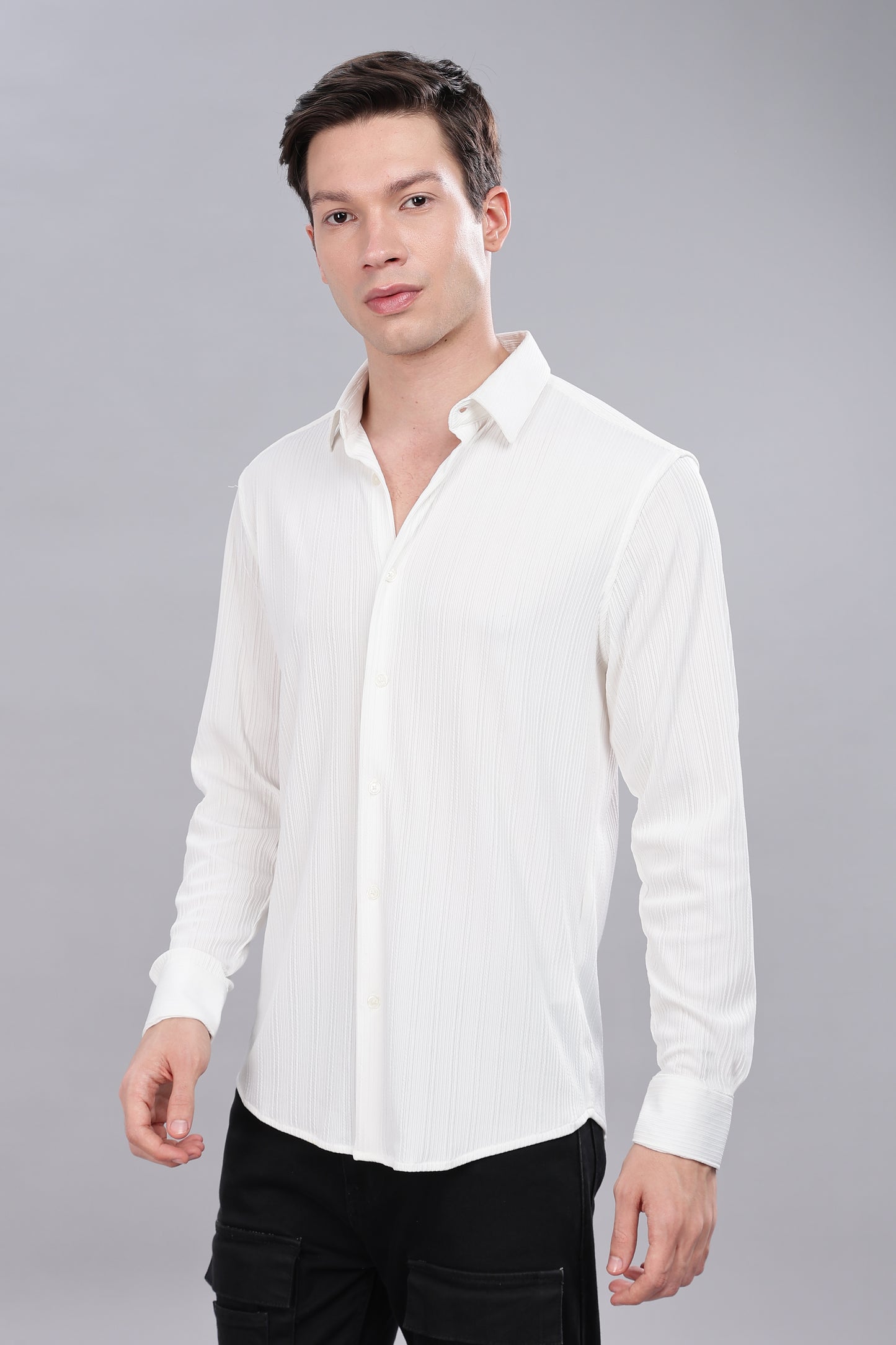 Pleat-Creased Shirt