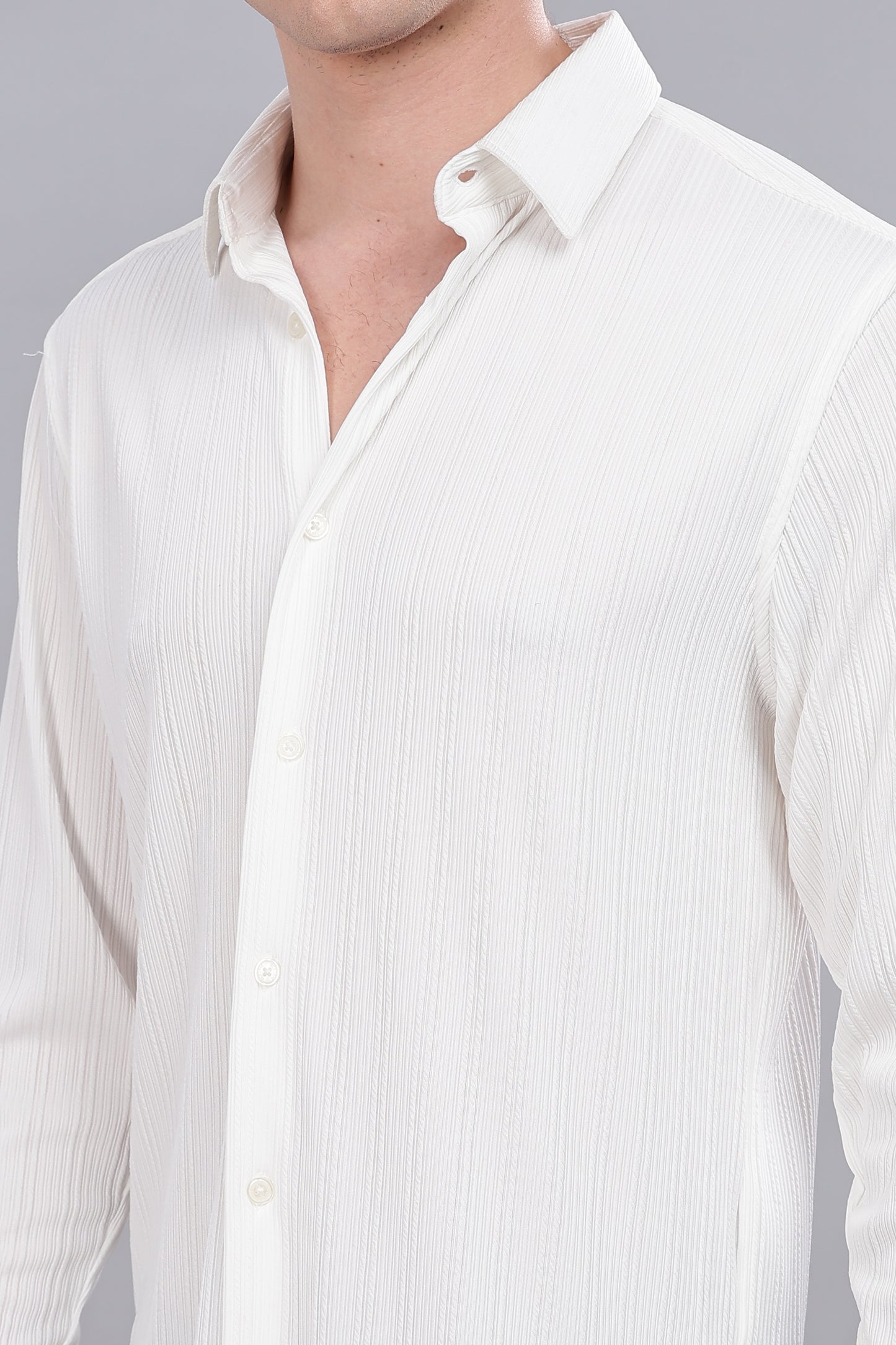 Pleat-Creased Shirt