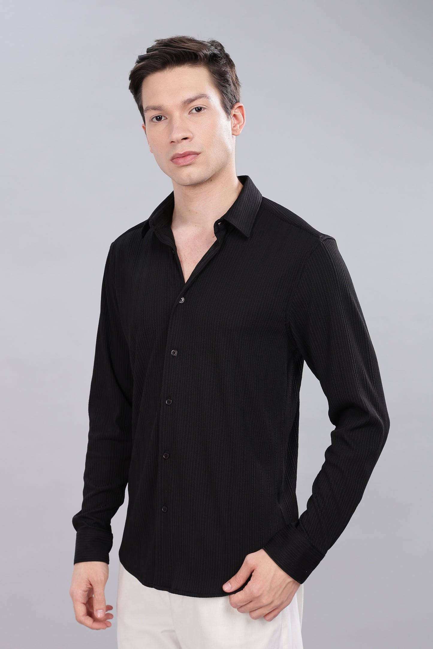 Pleat-Creased Shirt