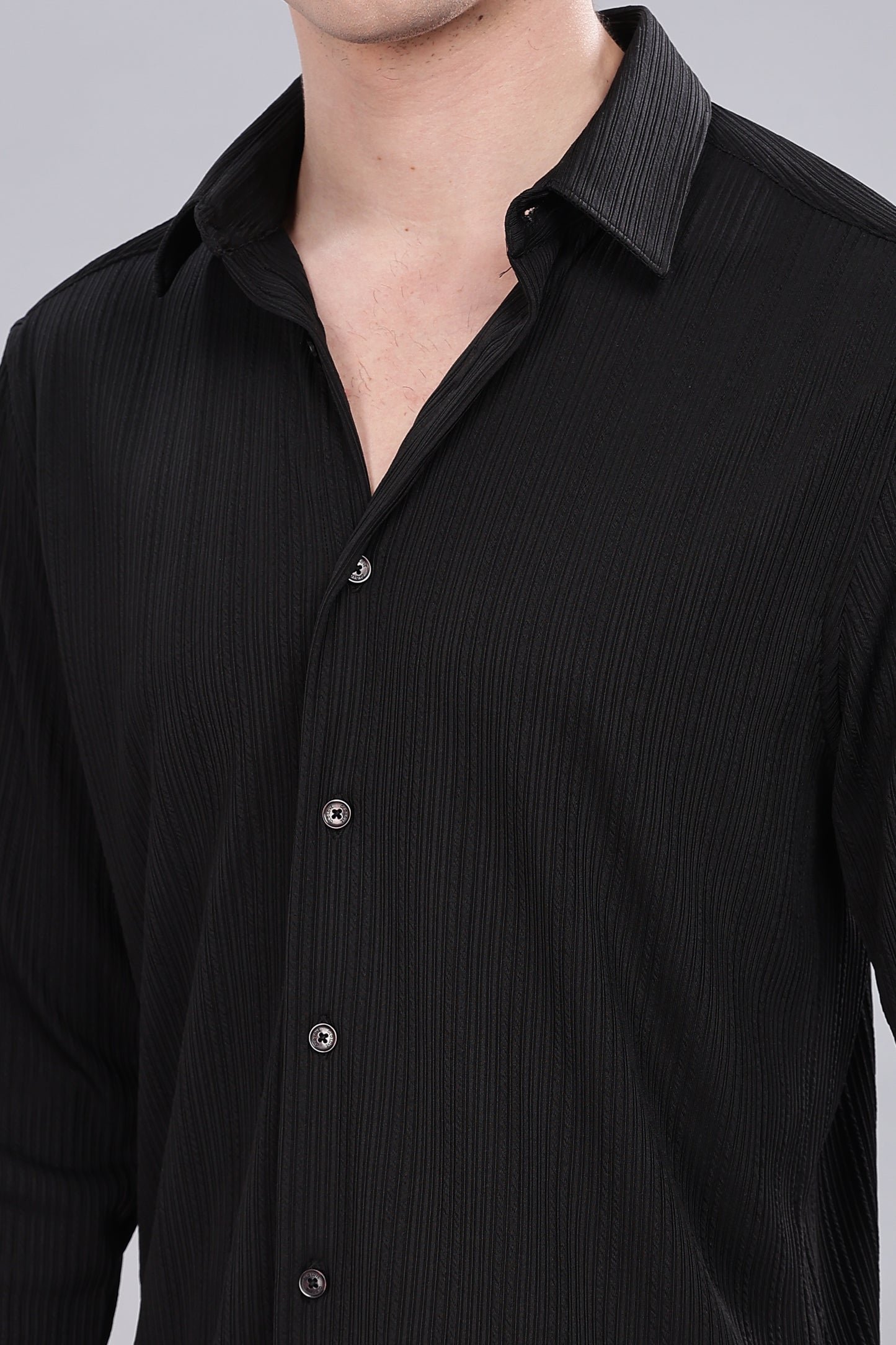 Pleat-Creased Shirt