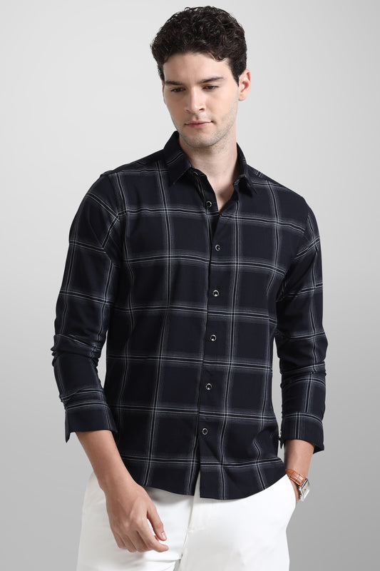 Oldlove Black Box Check Shirt