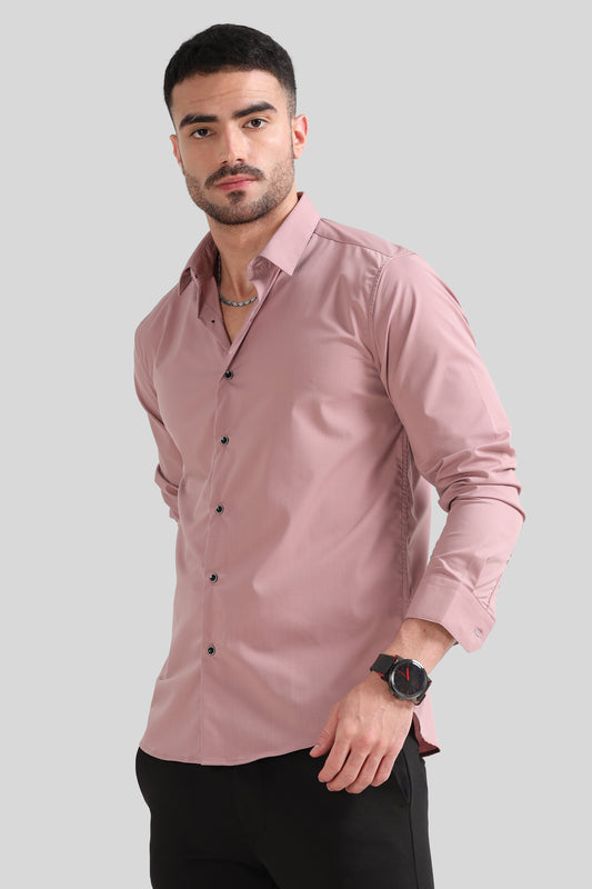 Trendy Pink Formal Shirt