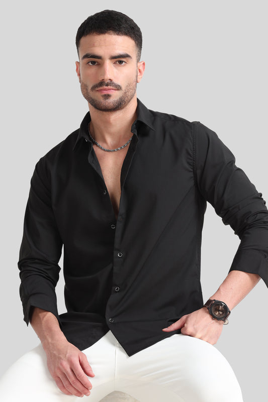 Premium Black Formal Shirt
